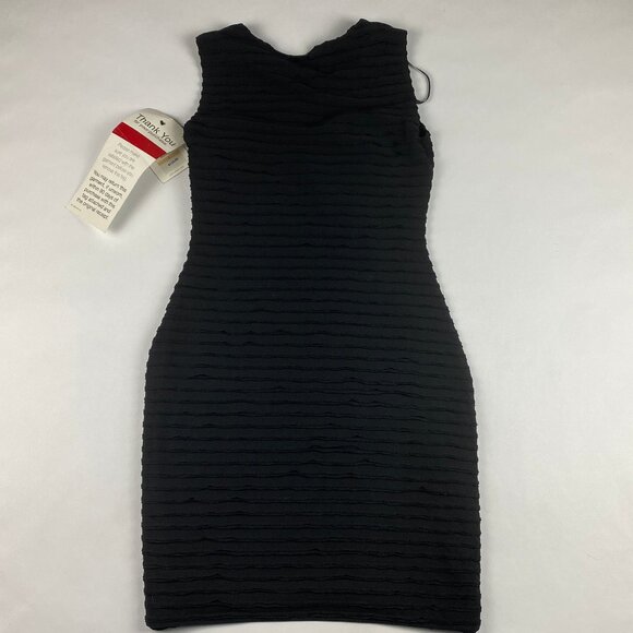 NWT Calvin Klein Dress Women's Size 2 Black - Picture 2 of 15